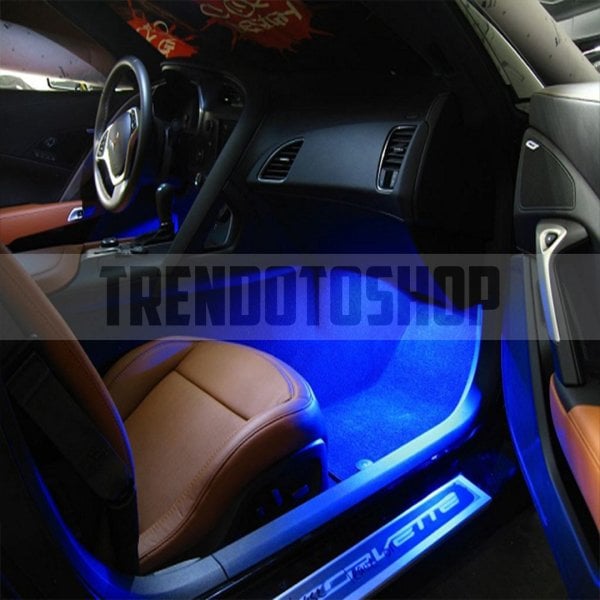 USB Girişli 12 LED Ayak Altı Rgb Sese Duyarlı