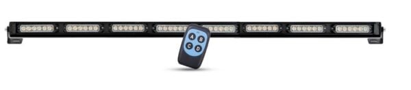 Led Bar Kumandalı 120 Cm Mercekli Turuncu Modlu Çakarlı 10 Modlu 12 - 24 Volt