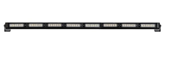 Led Bar 120 Cm Mercekli Turuncu - Beyaz  Modlu Çakarlı 10 Modlu 12 - 24 Volt
