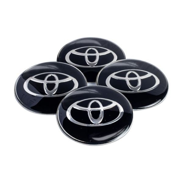 Toyota Jant Göbeği Göbek Arması Sticker 4'lü Set