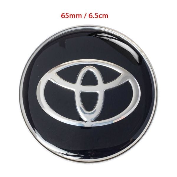 Toyota Jant Göbeği Göbek Arması Sticker 4'lü Set