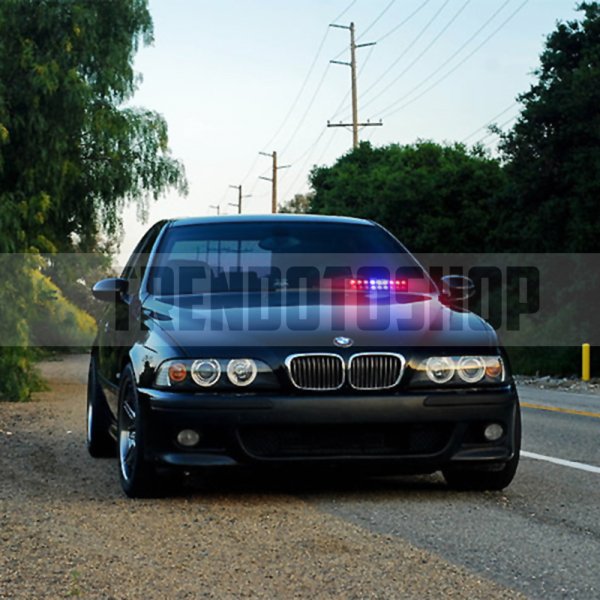 S9 Kırmızı Mavi Beyaz 14 Mod 9 Led Flaş Araç İç Dış Panel Çatı Ön Arka Cam Oto Çalışma Lambası Sis Farı Işık Çubuğu Spot Vantuzlu Çakmaklık Girişli Acil İkaz Sinyal Polis Çakar Gece Gündüz Çalışan Lamba