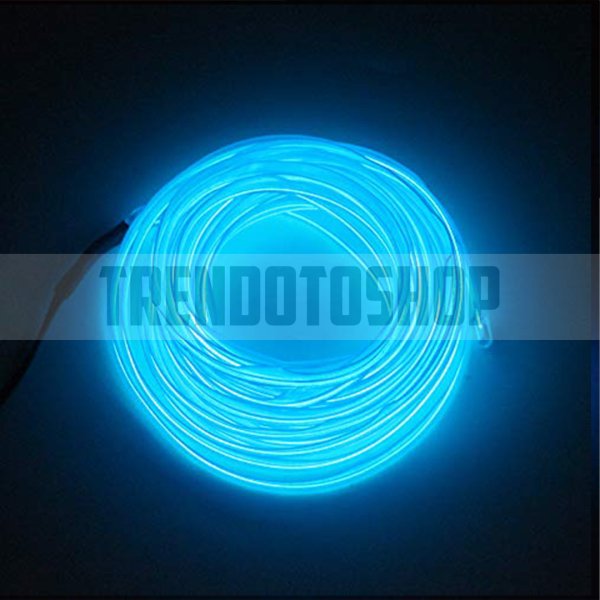 Buz Mavi İp Neon Led Torpido Şeridi 5 METRE