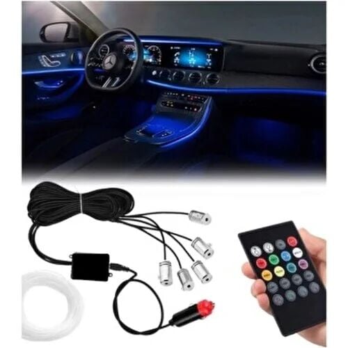 RGB İp Neon Led Şerit Çakmaklık Girişli ve Kumandalı