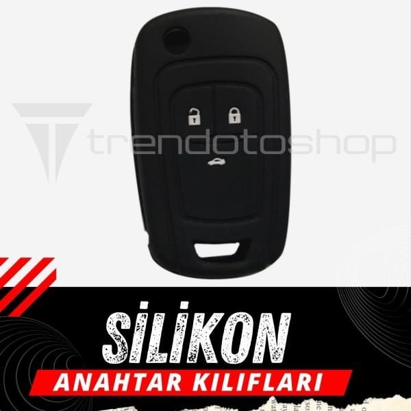 Chevrolet Cruze Captiva Aveo Spark Silikon Anahtar Kılıfı 1.Kalit