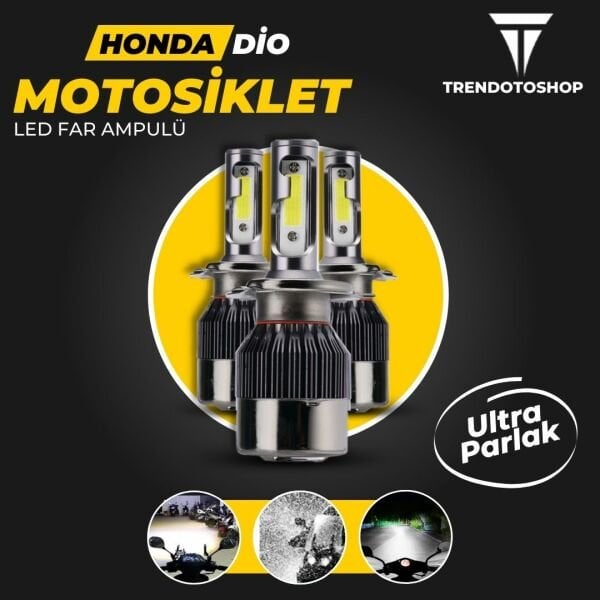 Honda Dio 110 Narva Motosiklet Far Ampulü DeliMavi
