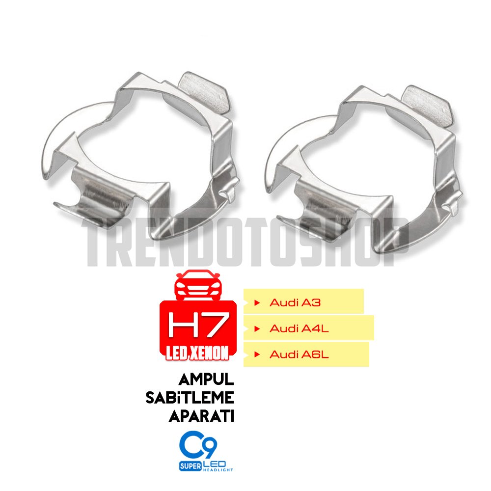 Audi A3 Audi A4L Audi A6L H7 Led Xenon Ampul Sabitleyici Aparat