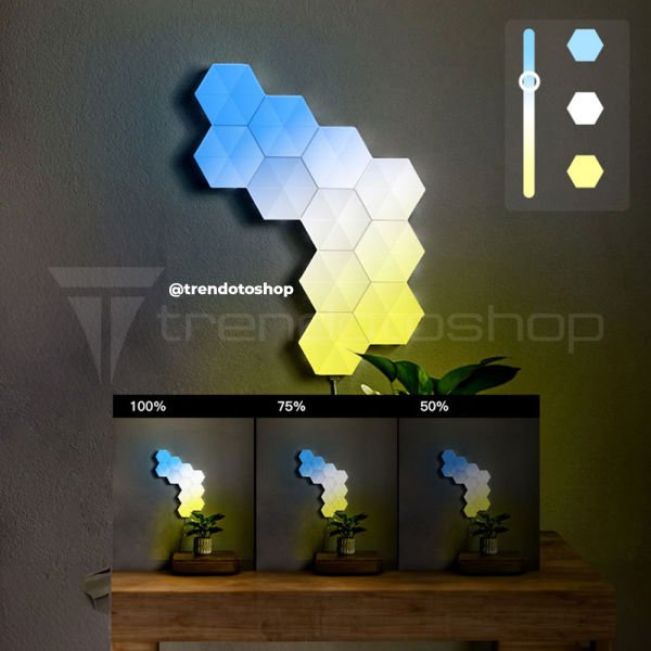Akıllı RGB Kuantum Lamba APP Wifi Kontrollü USB’li Led Atmosfer Dekor Led Lamba