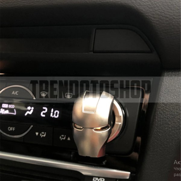 Iron-Man Metal Start Stop Tuşu Kapağı