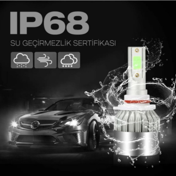 Tofaş H3 Buz Mavi Sis Led Xenon Far Ampulü Şimşek Etkili