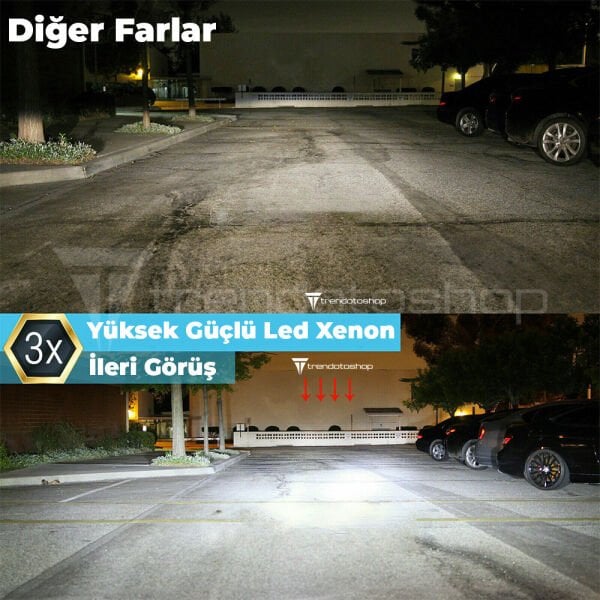 Toyota Corolla LED Xenon Far Ampulü: Şimşek Etkili