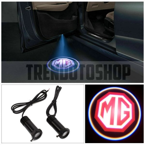 MG Uyumlu Delmeli 12 Volt Kapı Altı Led Logo