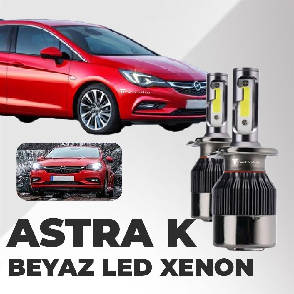 Opel Astra K İle Uyumlu Uzun Led Xenon Far Ampulü: Şimşek Etkili