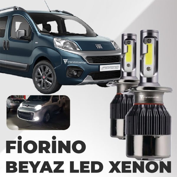 Fiat Fiorino 2008-2017 İle Uyumlu Sis Led Xenon Far Ampulü: Şimşek Etkili