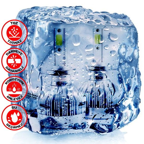 C1 H3 Led Xenon Far Ampülü Beyaz