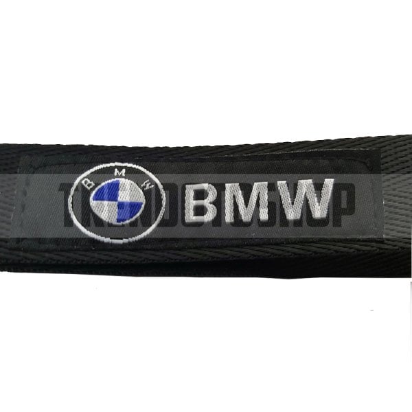 BMW Uyumlu Racing Stil Bez Şerit Siyah Anahtarlık