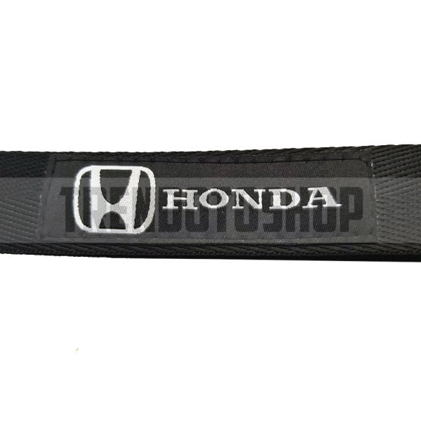Honda Uyumlu Racing Stil Bez Şerit Siyah Anahtarlık
