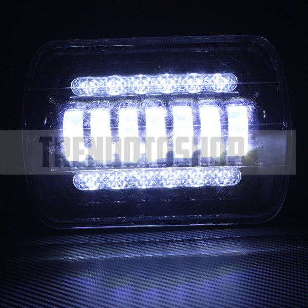 ''Adaptif Cree Led Dikdörtgen 20 cm 45W ''''Tek Renk Beyaz Angel Farklı Yanış Modları''''''