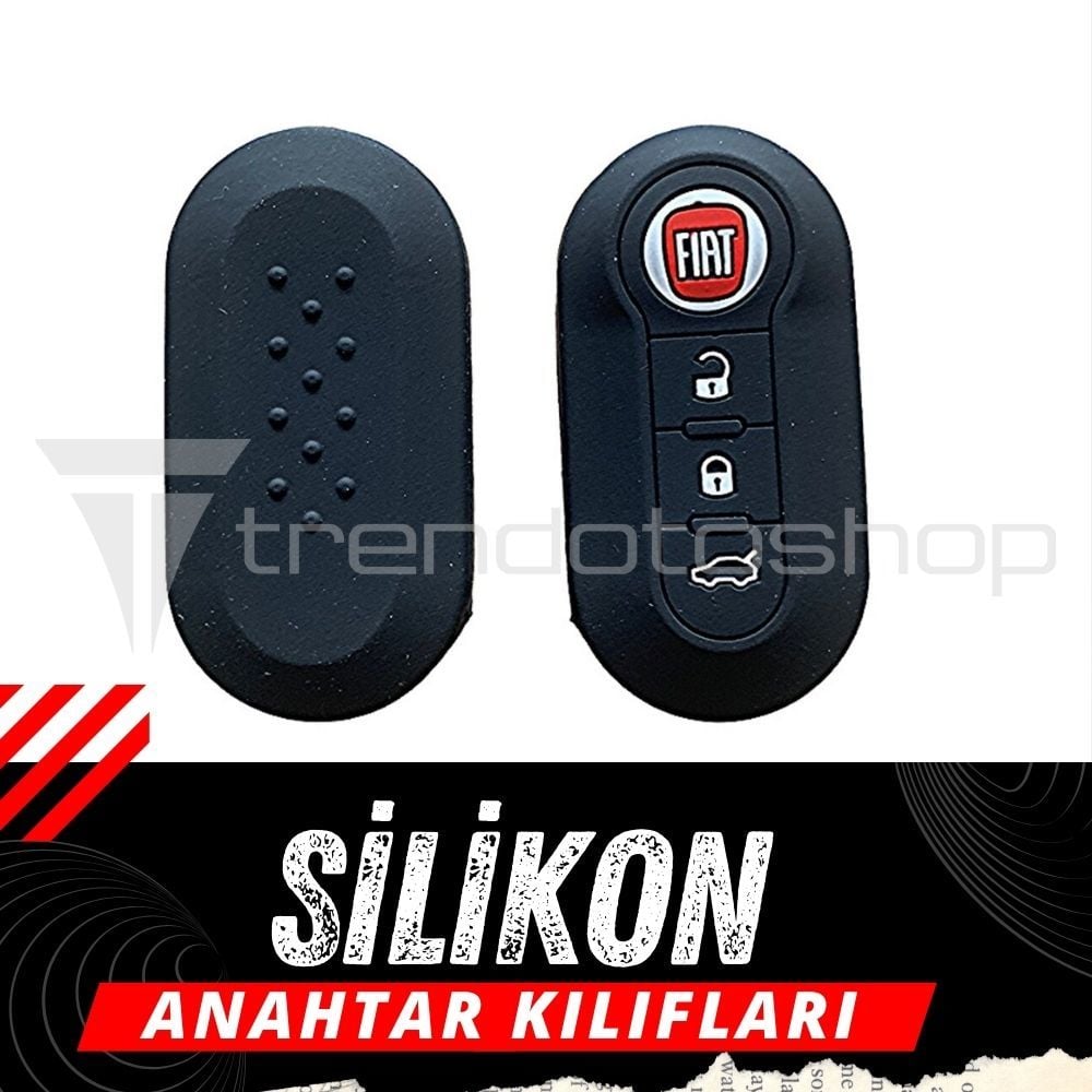 Fiat Doblo Punto Panda Vb. Silikon Anahtar Kılıfı