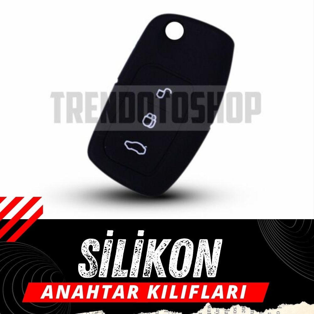 Focus Fiesta Mondeo C Max Kuga Silikon Anahtar Kılıfı