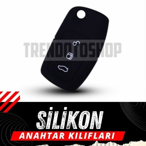 Focus Fiesta Mondeo C Max Kuga Silikon Anahtar Kılıfı