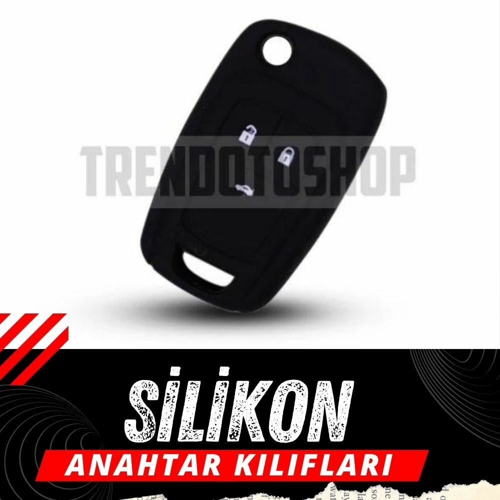 Chevrolet Cruze Captiva Aveo Spark Silikon Anahtar Kılıfı