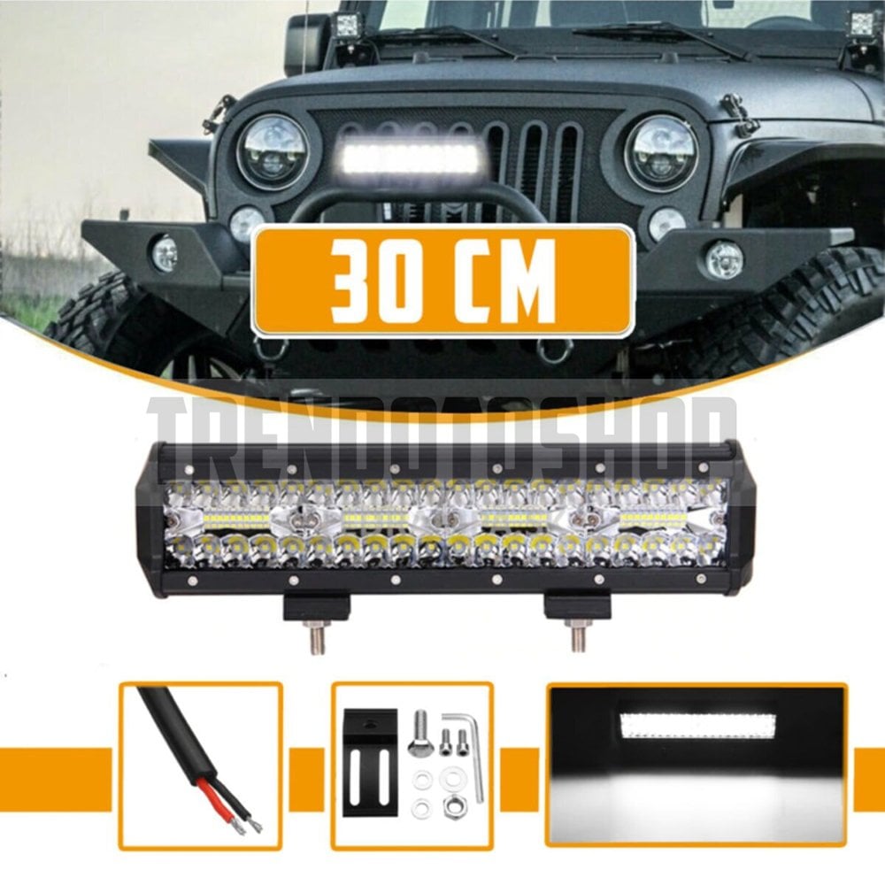 240W 80 Led Off Road Led Lamba 30 Cm
