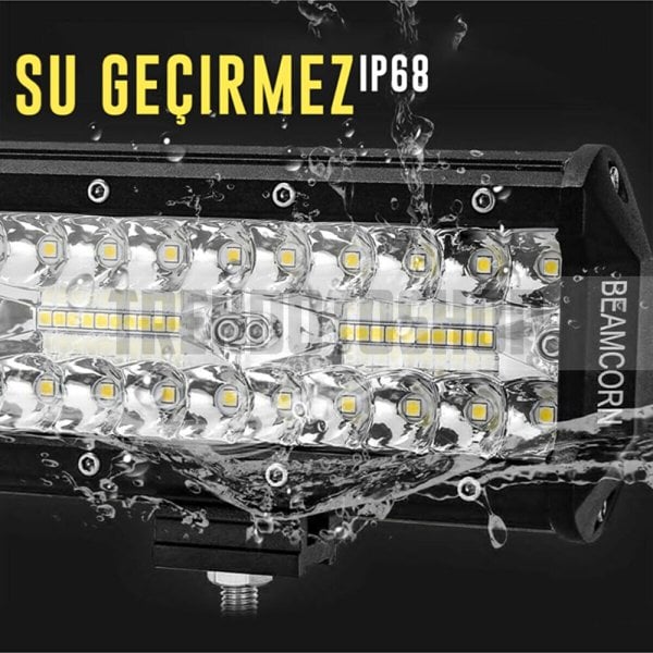 240W 80 Led Off Road Led Lamba 30 Cm