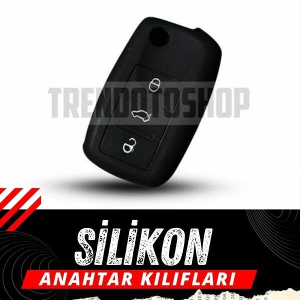 Seat Leon Ibiza Altea Uyumlu Silikon Anahtar Kılıfı