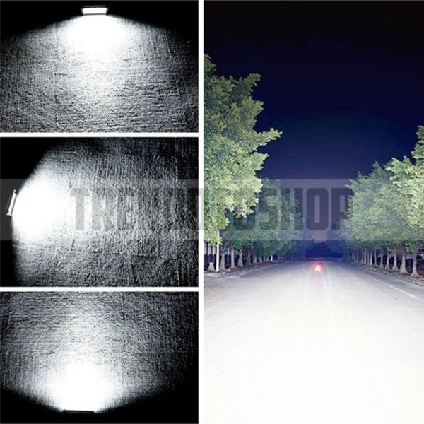 72W Yayıcı Delici 13 cm Off Road Cree Led Lamba