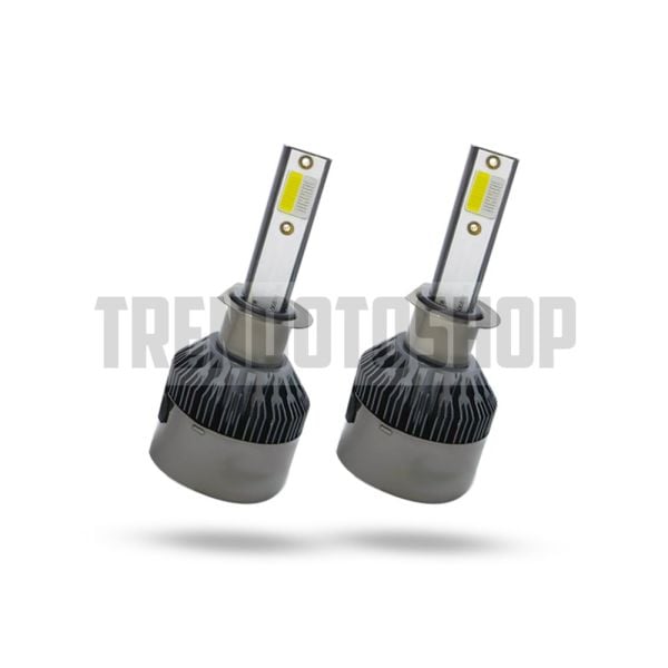 C9 Trio Sarı-Beyaz-Gün Işığı Led Xenon Soğutuculu Ön Far Ampulü H3