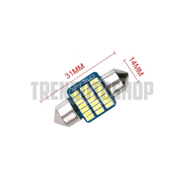 Sofit Festoon C5W CANBUS İç Aydınlatma Tavan Bagaj Plaka Ampülü 31MM