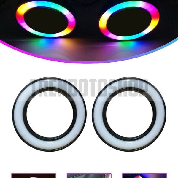 Far İçi Angel RGB Halka Bluetooth Bağlantılı 80 CM