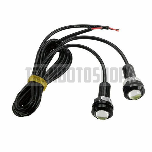 Ayna Altı Kartal Göz Vidalı 18mm MAVİ