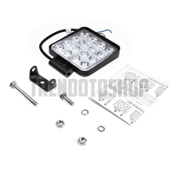 48W 16 Led Çalışma Lambası 2'li