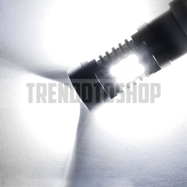 T20 W21 5w 7443 Canbus Gündüz Farı Sinyal Sis Geri Vites Ampulü 21 Led 3030 Smd Led Çip TEK DUY BEYAZ