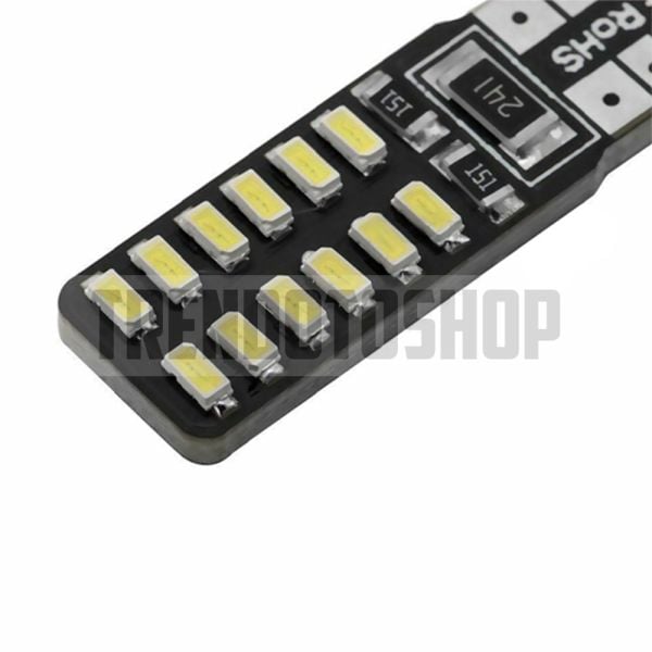 T10 Dipsiz W5w Canbus 24 Ledli Park Plaka Ampulü BEYAZ