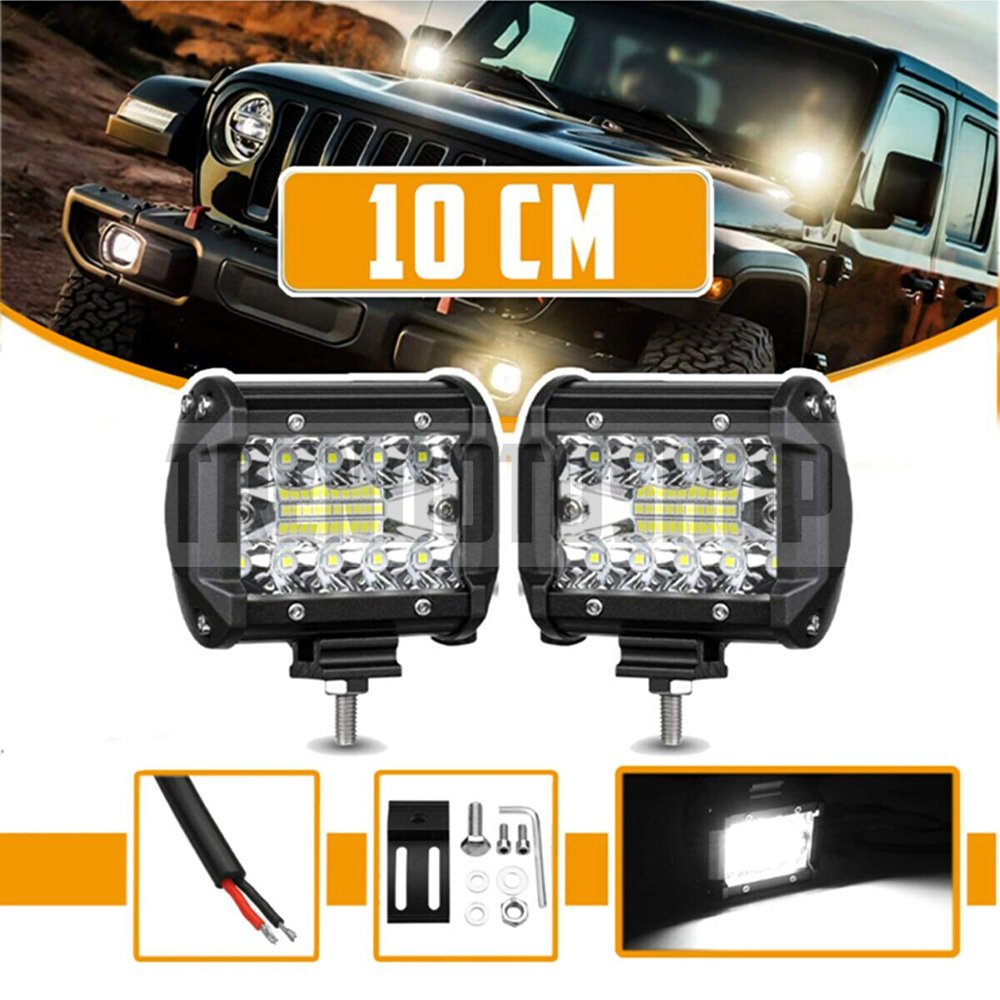 60W 20 Led Off Road Kare Led Lamba