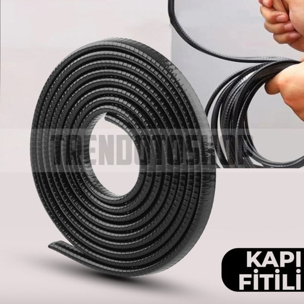 5 Metre Kapı Eşiği Koruyucu Siyah