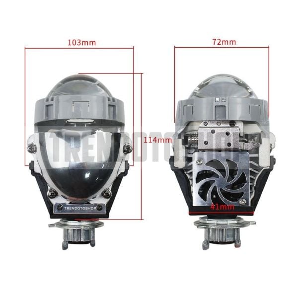 Bi-Led Projeksiyon Lens 2.5''