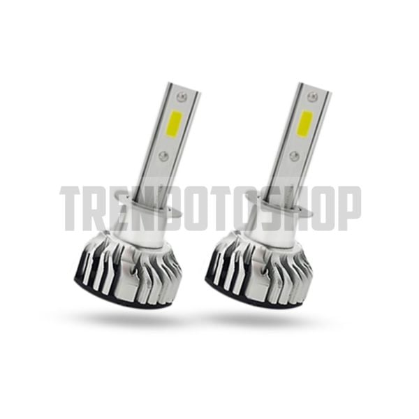 F10 CANBUS Mini Beyaz Led Xenon Soğutuculu Ön Far Ampulü H7
