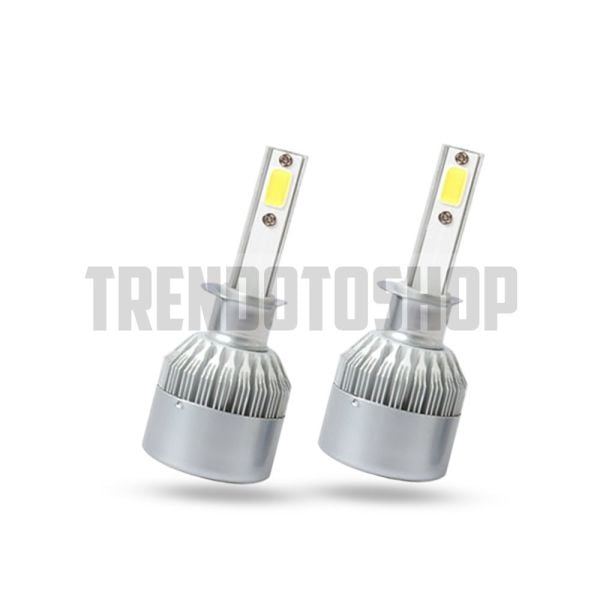 Bosx Beyaz Led Xenon Soğutuculu Ön Far Ampulü 9005
