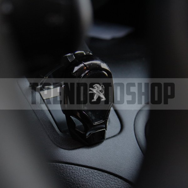 Peugeot Uyumlu Start Stop Tuşu Kapağı Iron Man Metal Tuş Koruyucu Dekoratif Kapak