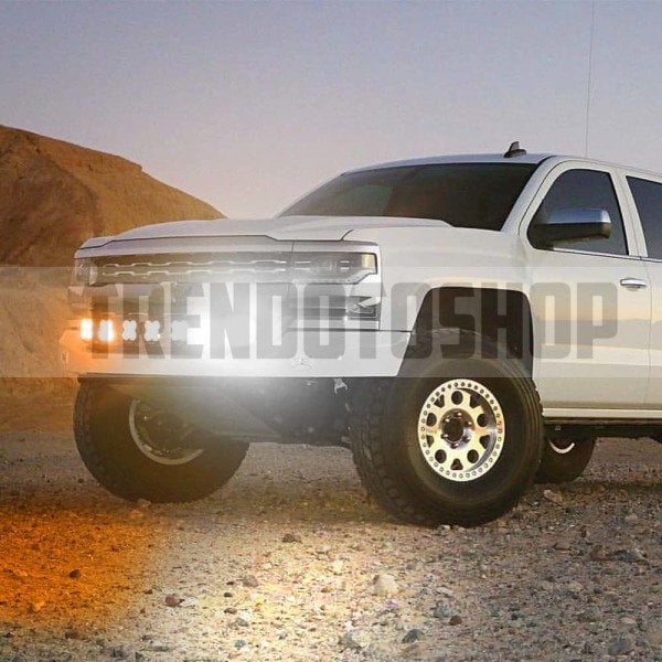 40w Baja Style 8 Cm Sarı -Beyaz Ultra Parlak Led Projektor Off Road Led Lamba