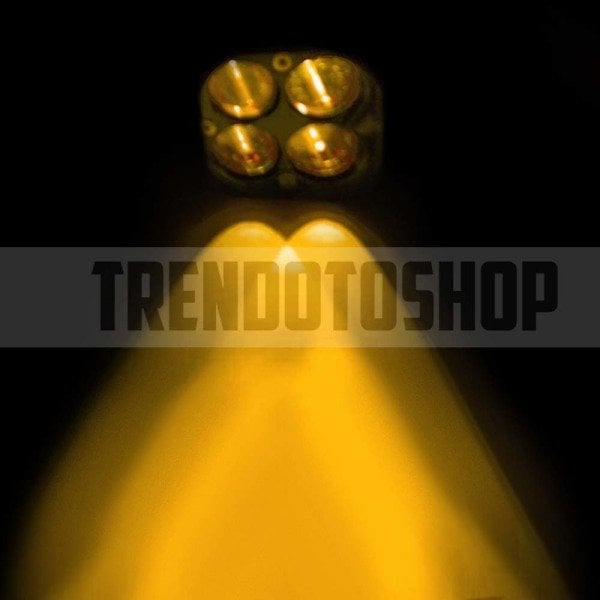 40w Baja Style 8 Cm Sarı -Beyaz Ultra Parlak Led Projektor Off Road Led Lamba