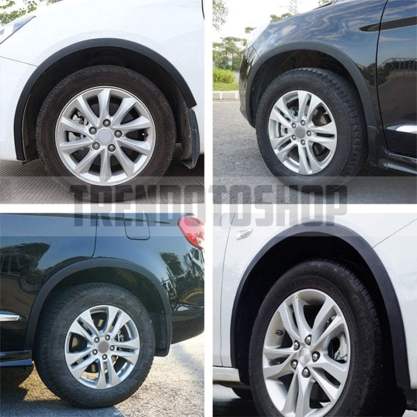 4 Parça Universal Çamurluk Dodik Seti 3,5 cm