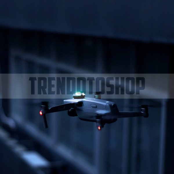 2 Li RGB Motosiklet Drone Bisiklet Otomotiv Çakar Şarjlı Kablosuz Mini Led Lamba
