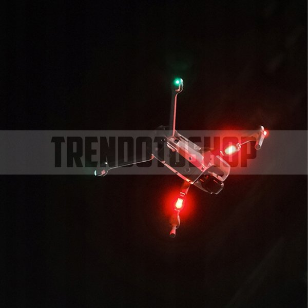 2 Li RGB Motosiklet Drone Bisiklet Otomotiv Çakar Şarjlı Kablosuz Mini Led Lamba