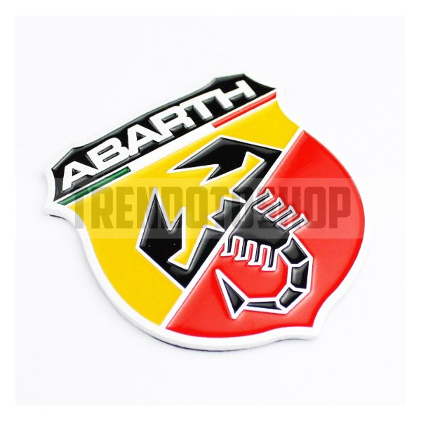 Fiat Abarth Sticker Metal Arma