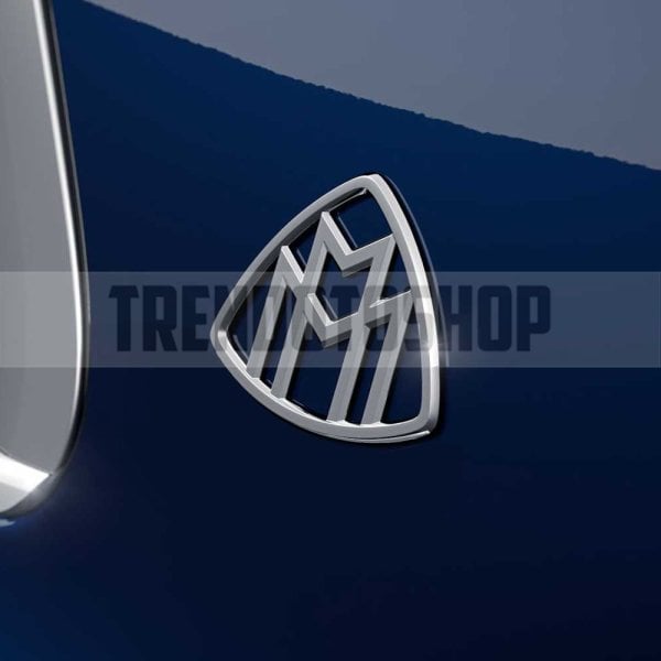 Maybach Beyaz Renk Paslanmaz Plastik Arma Sticker Yapışkanlı